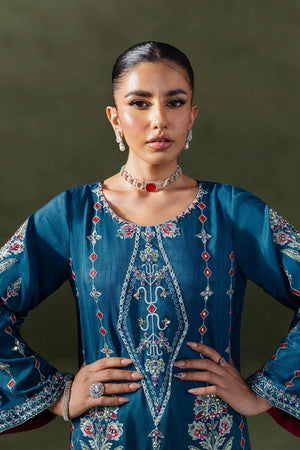 Solenne '25 - Classic Teal Blue Kaftan (D-02)