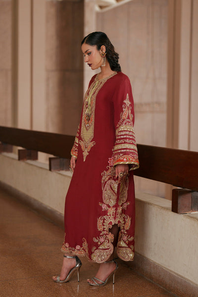 Boutique SS Drop I '26 - Embroidered Kaftan | E1032/104/415