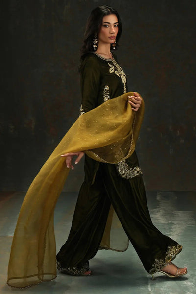 Velvet Eclipse '25 - Zeenat Shirt, Pants And Dupatta