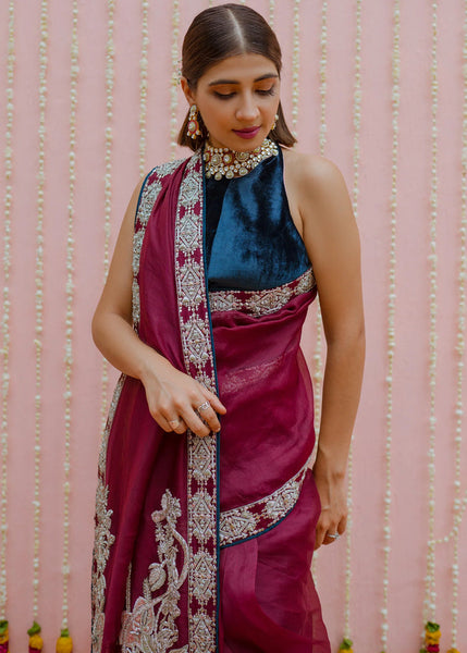 Saree '25 - Celestial Teal