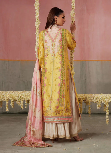 Mayna Festive Prints '25 - Mogra Buttercup Shirt And Dupatta