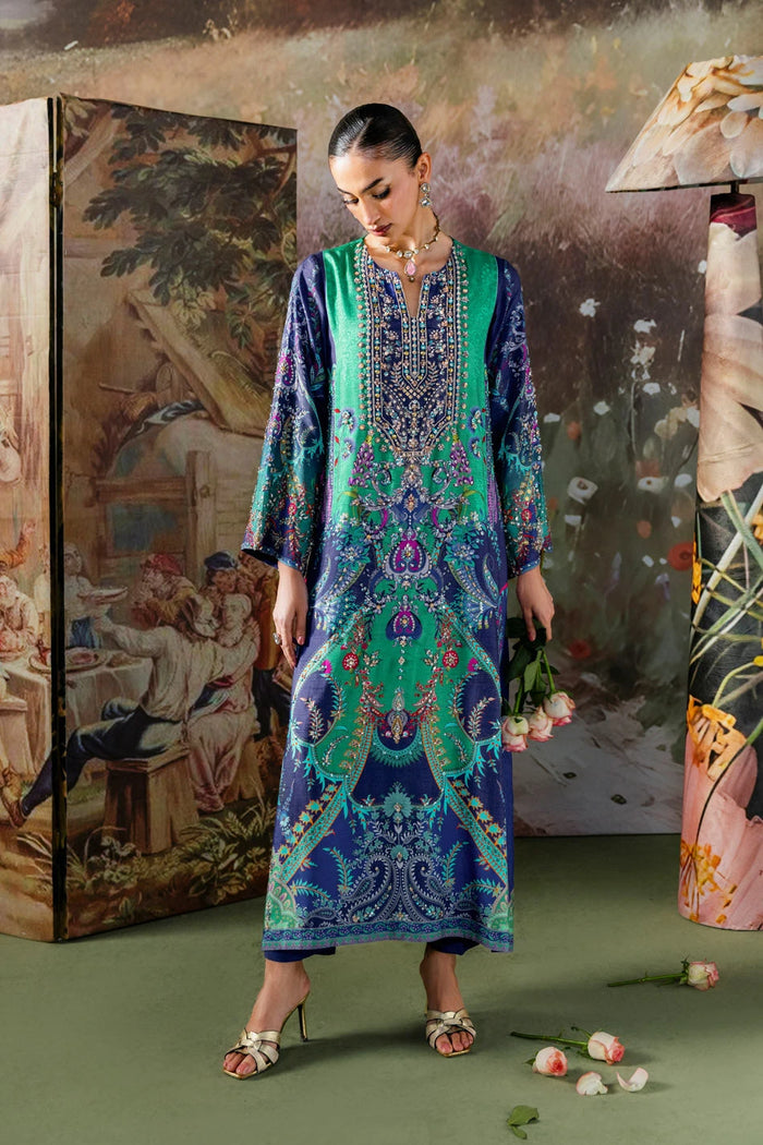 Solenne '25 - Emerald Sea Kaftan (D-15)