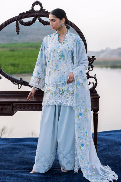 Luxury Lawn '26 - Unstitched Luxury Lawn Suit | L261-006-CV