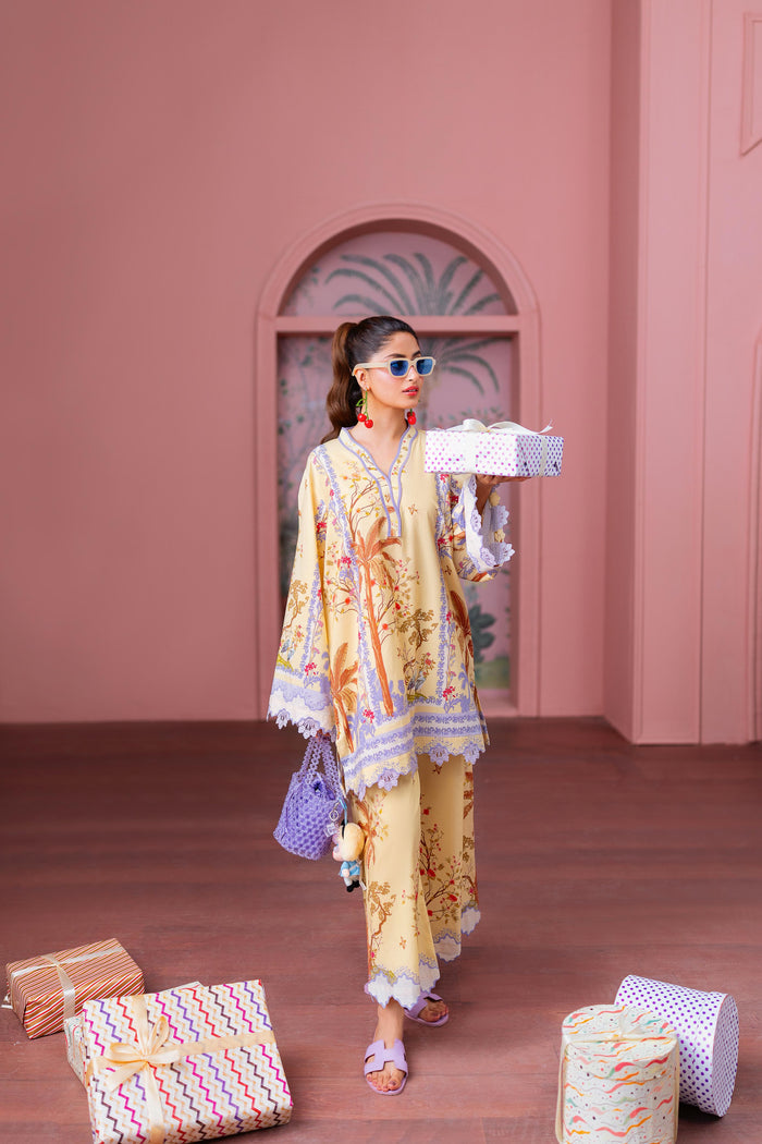 Lawn Pret '25 - Custard - second image