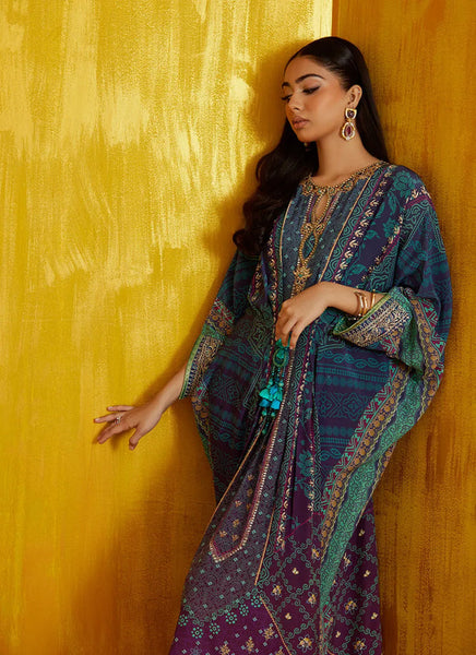 Mayna Festive Prints '25 - Peridot Ombre Kaftan