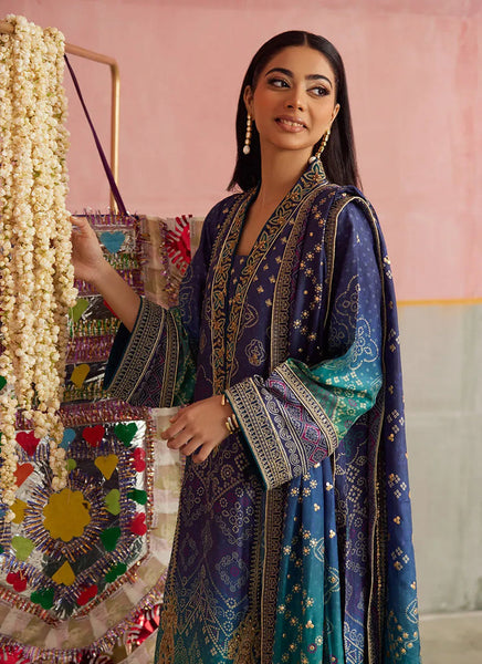 Mayna Festive Prints '25 - Catalina Ombre Shirt And Dupatta