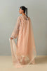 Nurae '26 - Lacy Peach Kurta Set (D-16)