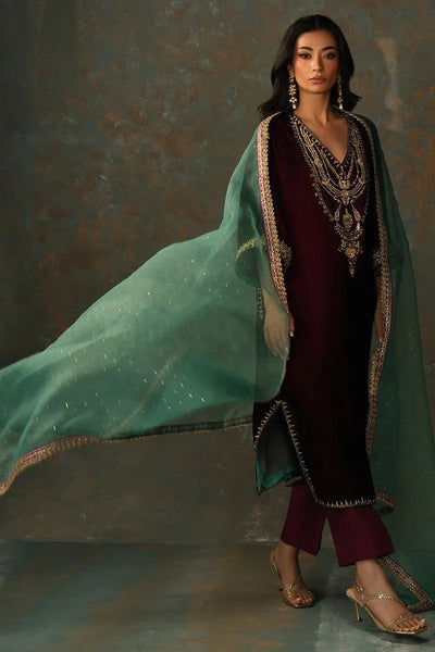 Velvet Eclipse '25 - Rani Phiran Shirt And Pants