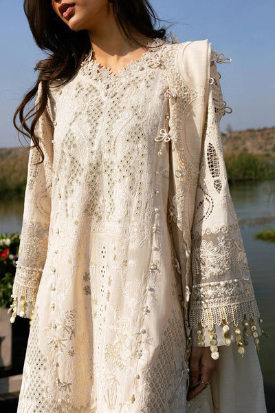 Luxury Lawn '26 - Unstitched Luxury Lawn Suit | L261-002-CV