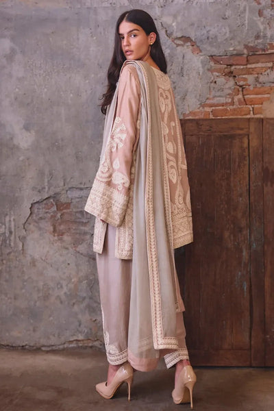 Diffusion '26 - Dusty Pink Zari-thread Embroidered Kurta Set