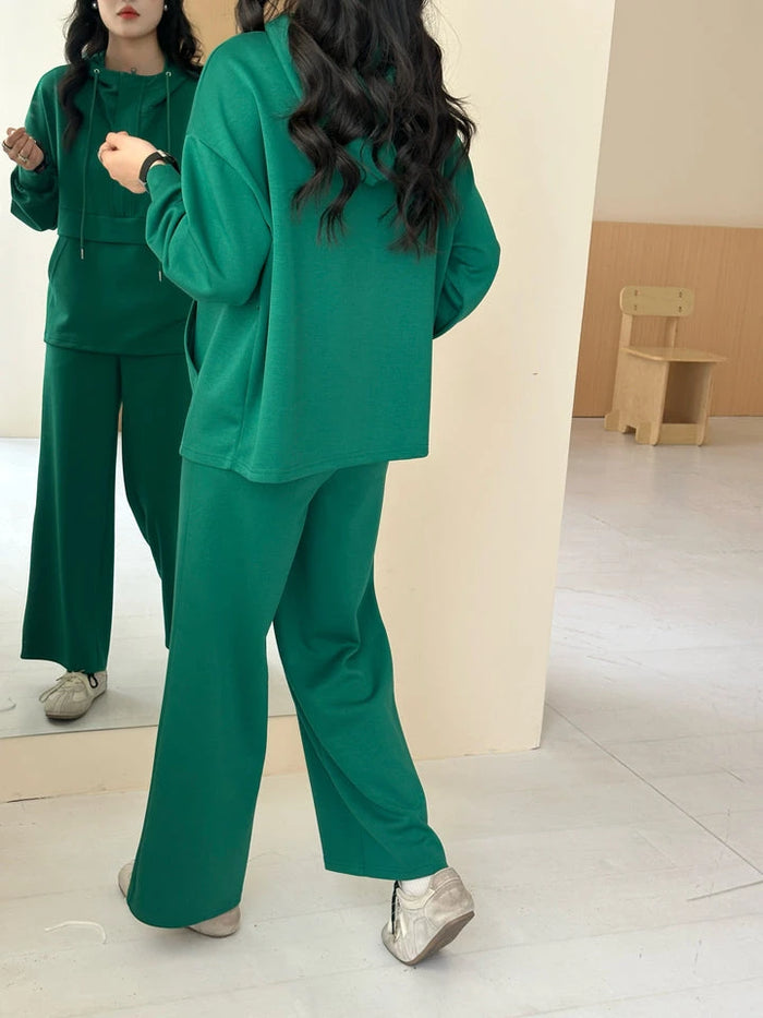 New In '25 - Lyla Modal Blend Suit Green - second image