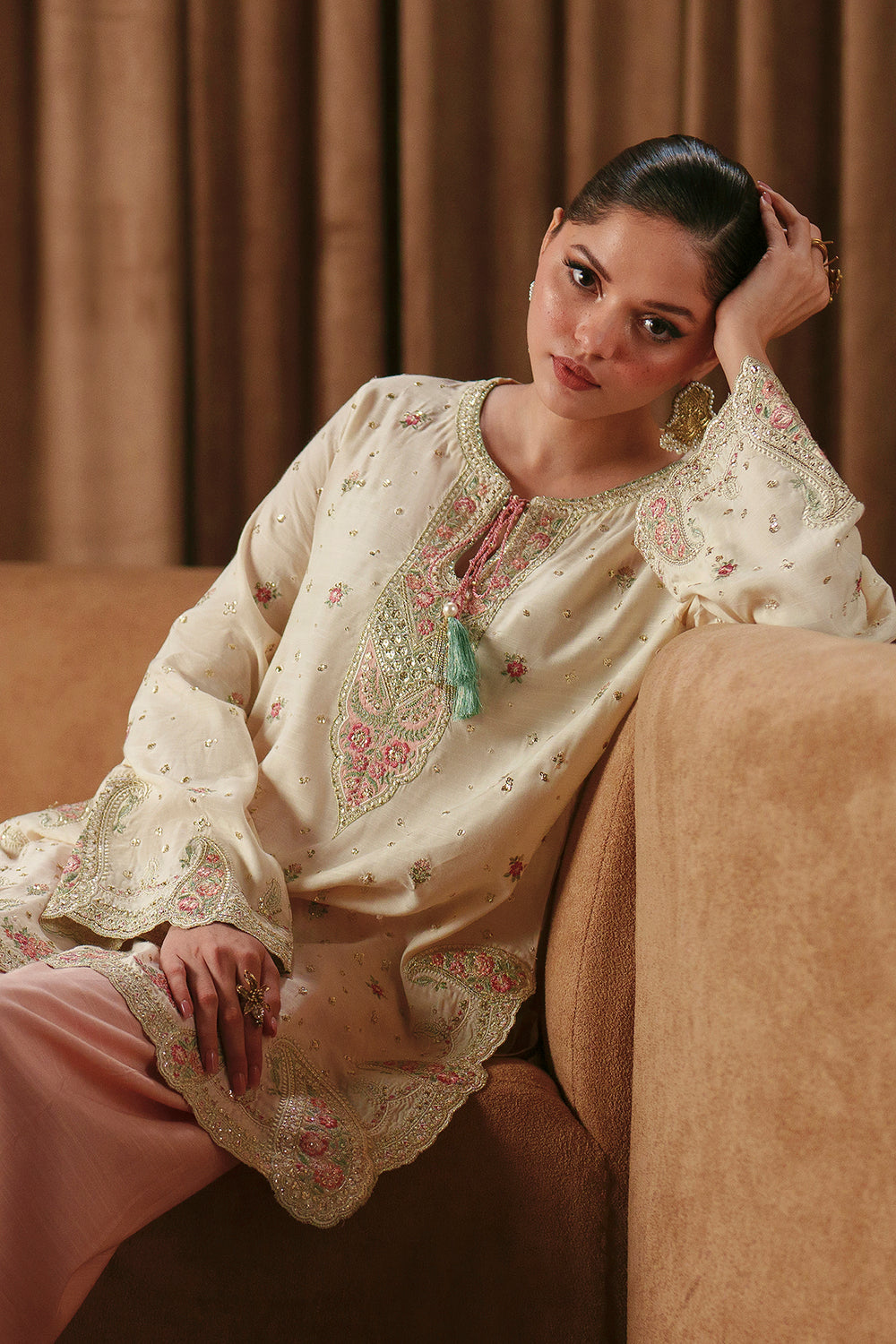 Boutique SS Drop I '26 - Embroidered Suit | E1015/104/004