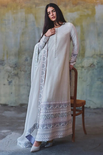 Diffusion '26 - Ivory Zari And Thread Embroidered Kurta Set
