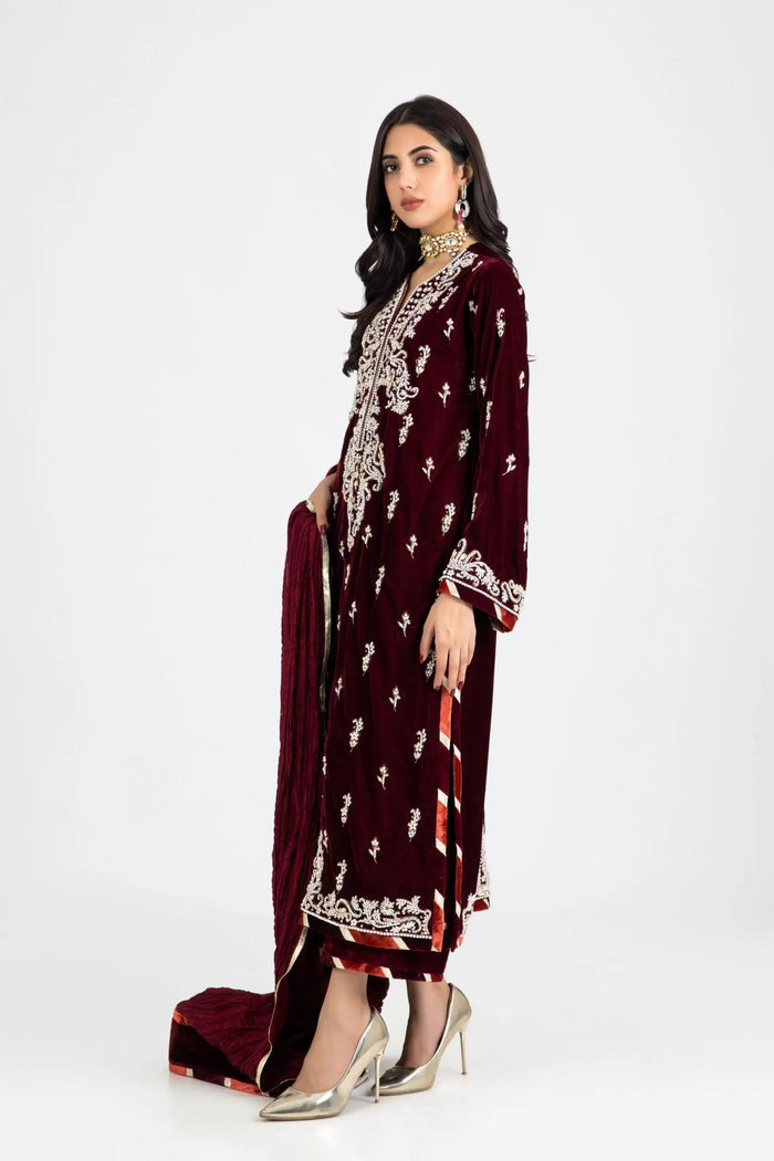 Velvet '25 - 15185-Maroon - second image