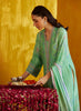 Mayna Festive Prints '25 - Arina Aqua Shirt And Dupatta