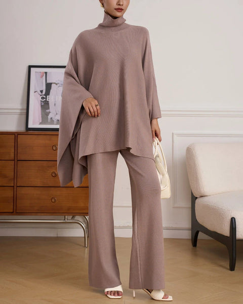 New In '25 - Classic Lily Taupe Knit Set