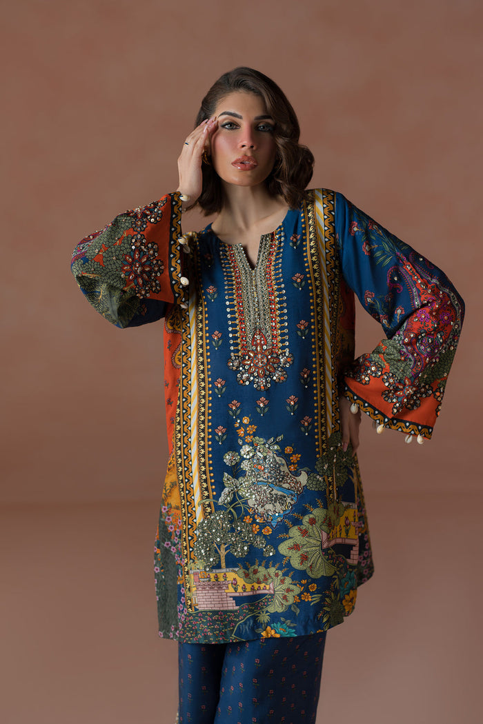 Luxe Edit '25 - Modern Mughal Multi Co-ord Set (D-01) - second image