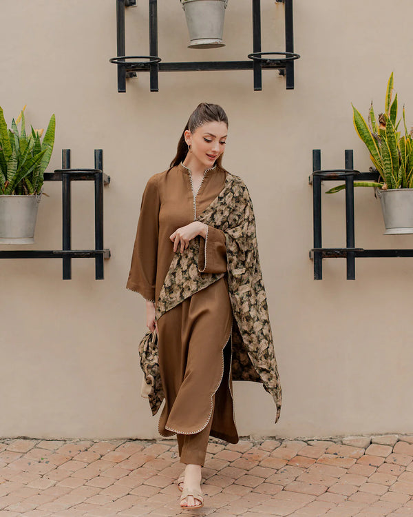 Embroided Scallop Set | LIRA - second image