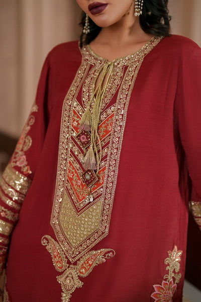 Boutique SS Drop I '26 - Embroidered Kaftan | E1032/104/415