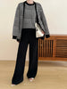 New In '25 - Zuzu Three Piece Chequered Knit Suit