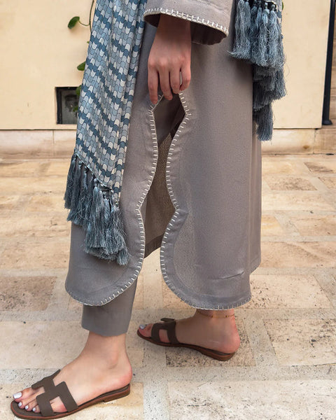 MG Embroided Scalloped Set | LIRA