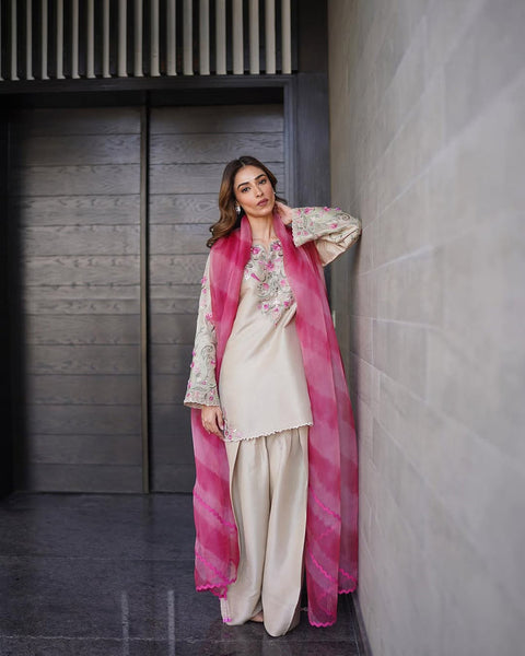 Saher & Benish
Luxe Edit '25 - Beige Pink Set