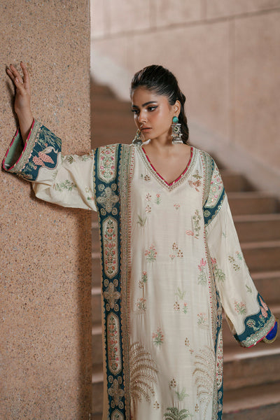 Boutique SS Drop I '26 - Embroidered Kaftan | E1046/104/002