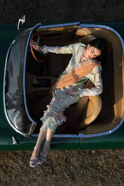 Luxury Lawn '26 - Unstitched Luxury Lawn Suit | L261-004-CV