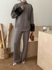 New In '25 - Gigi FUR Cuff Knit Suit