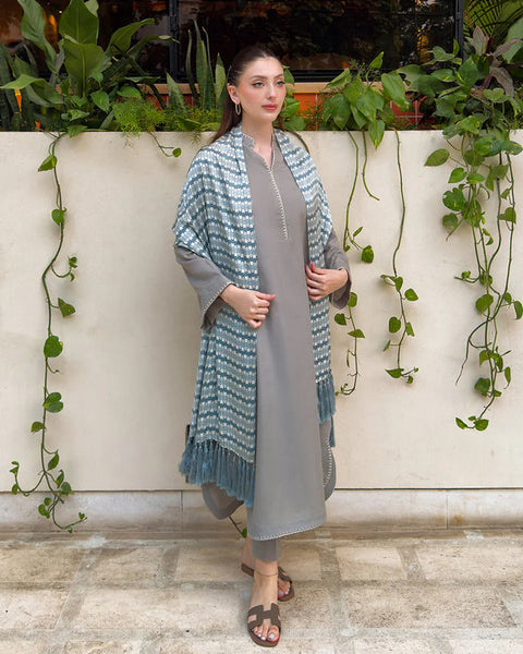 MG Embroided Scalloped Set | LIRA