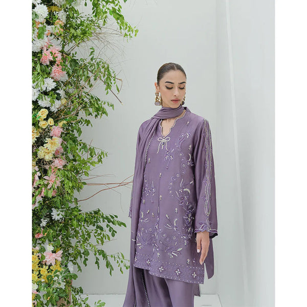 Occasion Wear '25 - MAUVE FULL SET