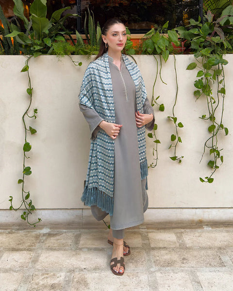 MG Embroided Scalloped Set | LIRA