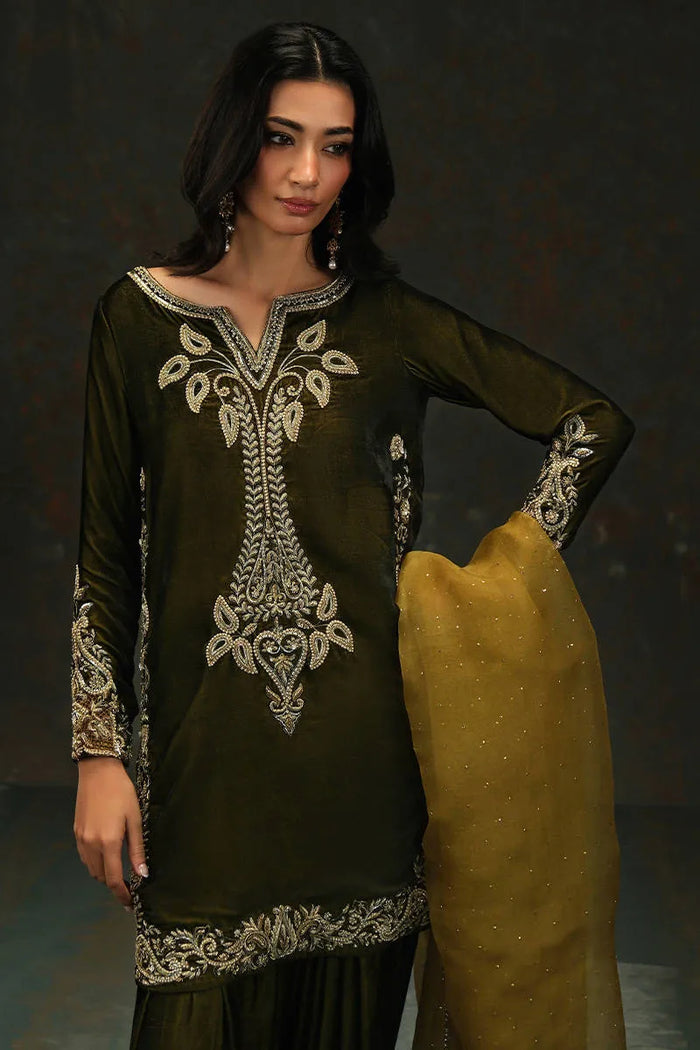 Velvet Eclipse '25 - Zeenat Shirt, Pants And Dupatta - second image