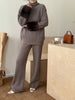 New In '25 - Gigi FUR Cuff Knit Suit