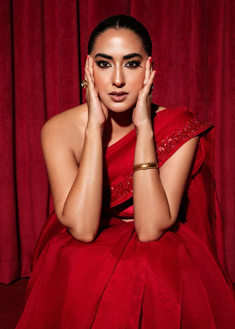 Saree '25 - Claret - second image