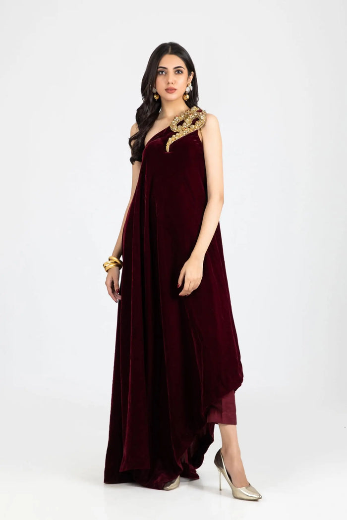 Velvet '25 - 15186-Maroon