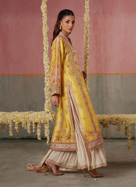 Mayna Festive Prints '25 - Mogra Buttercup Shirt And Dupatta