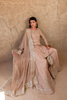 ZAAIN rose gold sharara set