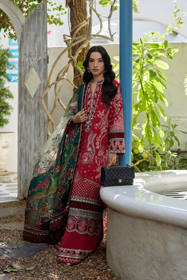 FAIZA SAQLAIN LILIANA LUXURY LAWN'24- SIVANA