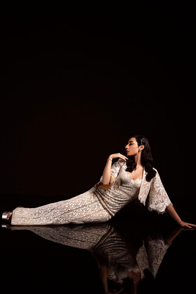 ATHENA Pearl White dress