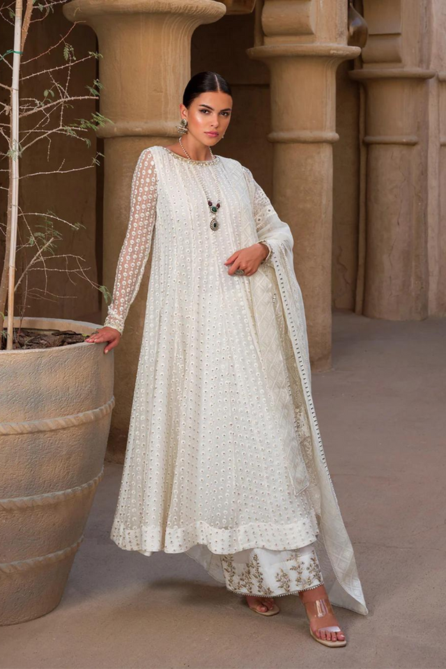 AYSEL white kurta set