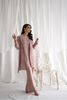 EVA Tea Pink Georgette Cape