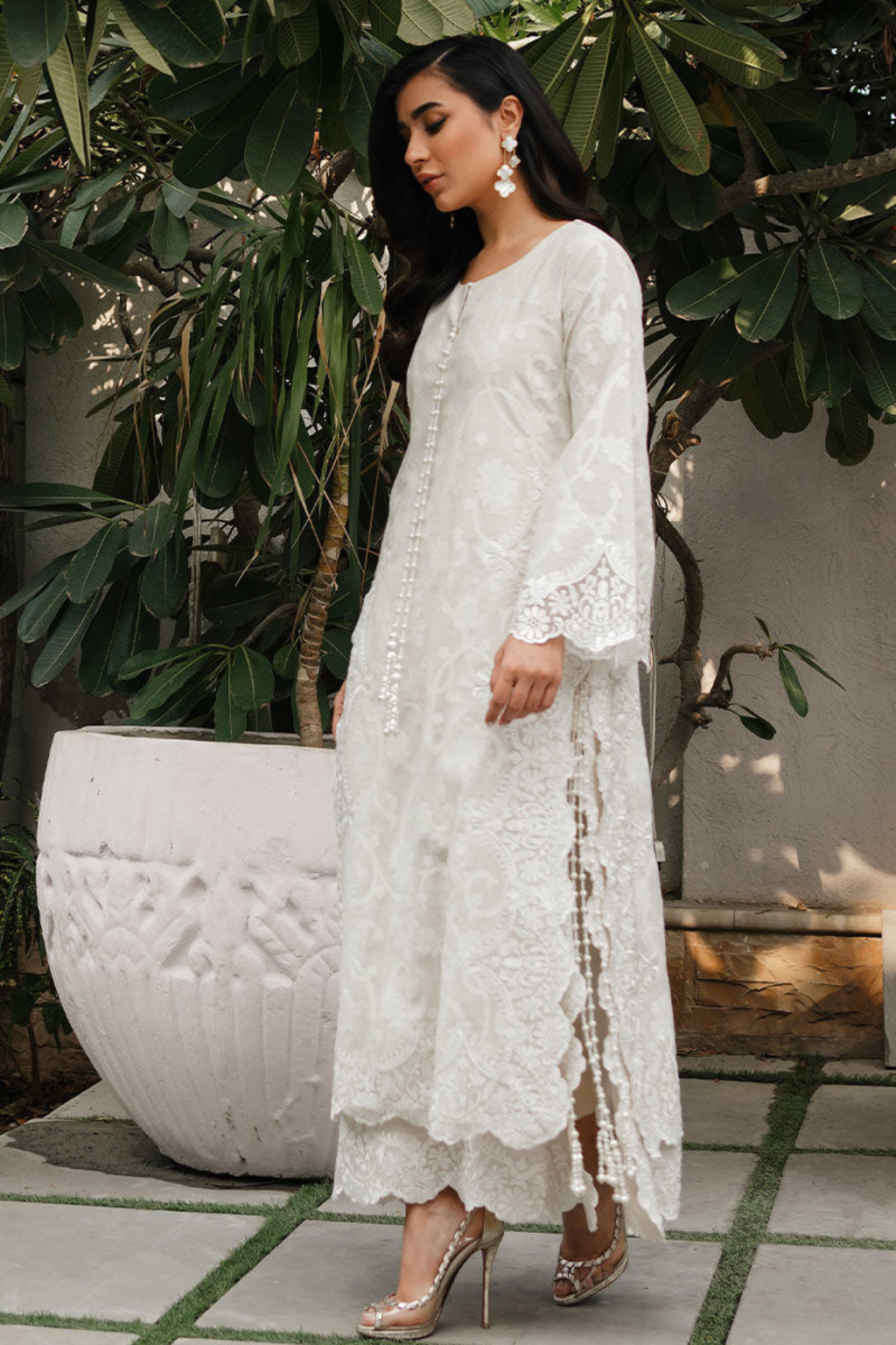 SEHRISH REHAN AZURE EID EDIT'24- OLIVE (3pc) - second image