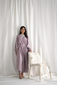 ELYSE Lavender Georgette Long Attire