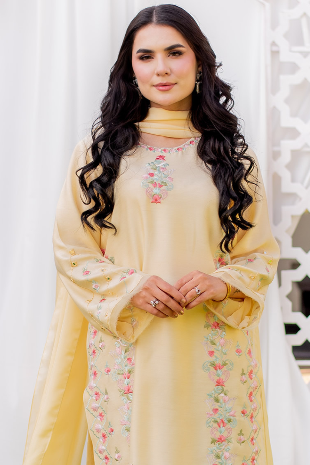 SHAZIA RAUF KHAN ZURIE'24- AZLIN (3pc) - second image