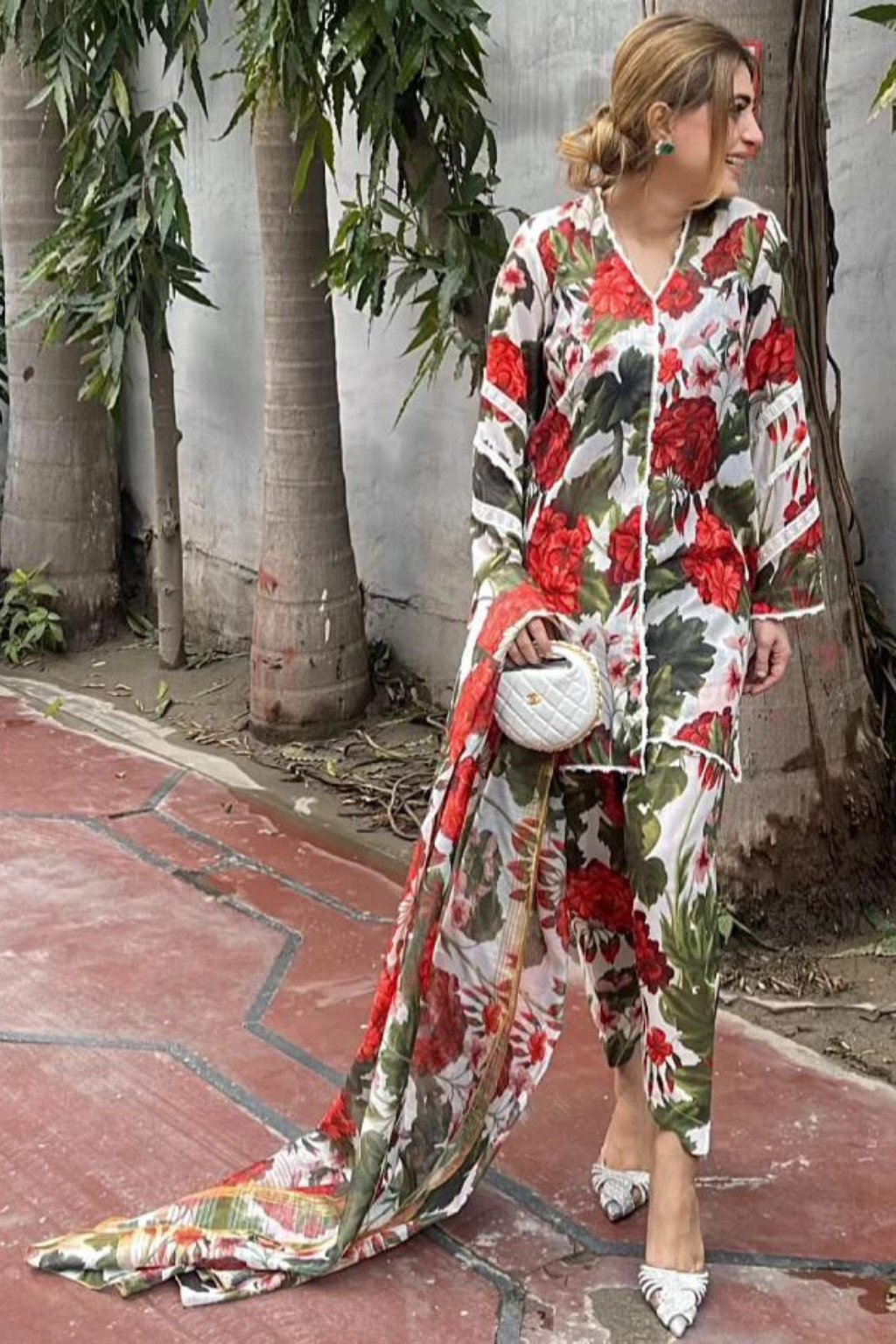 SUMMER LAWN'24- RED GERANIUM(3pc) - second image