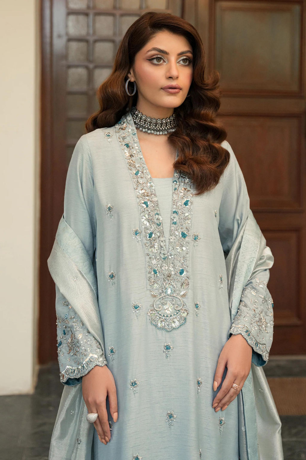 CLASSIC LONG SHIRT AND PANTS (D-07) - second image