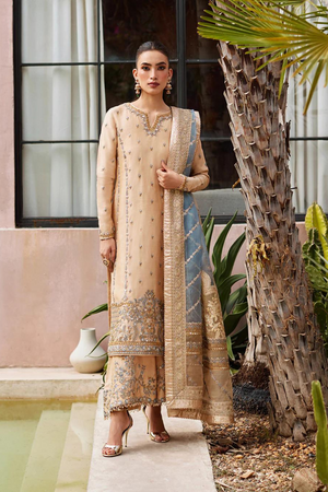 FAIZA SAQLAIN AURNIA SPRING FESTIVE- YELENA