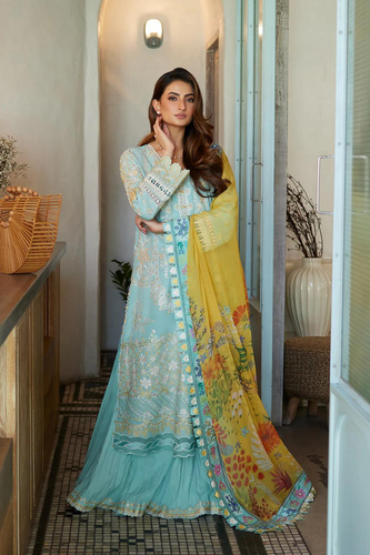 FAIZA SAQLAIN LILIANA LUXURY LAWN'24- GALINA