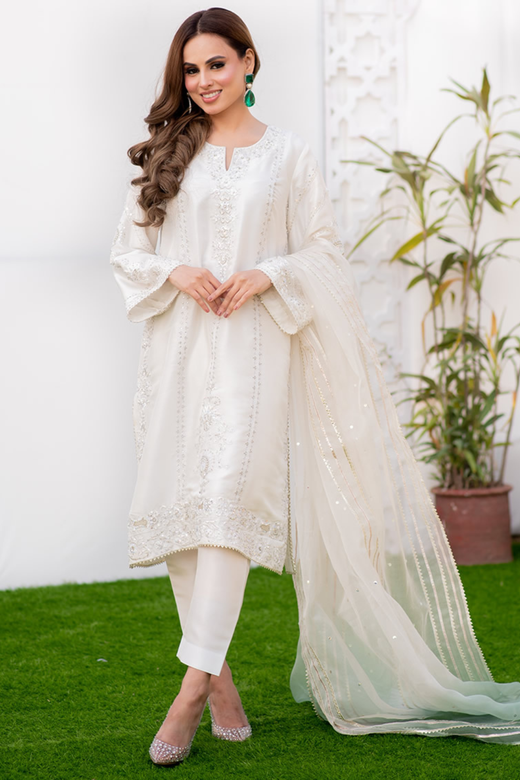 SHAZIA RAUF KHAN ZURIE'24- PERLA (3pc)